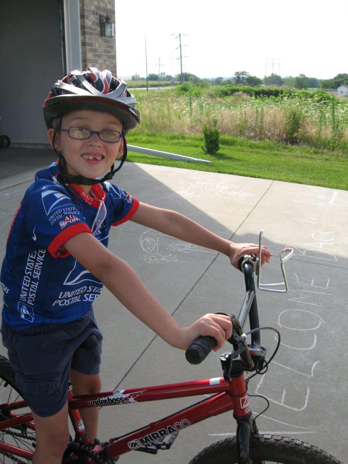 Noah rides Tour de Cedar Rapids