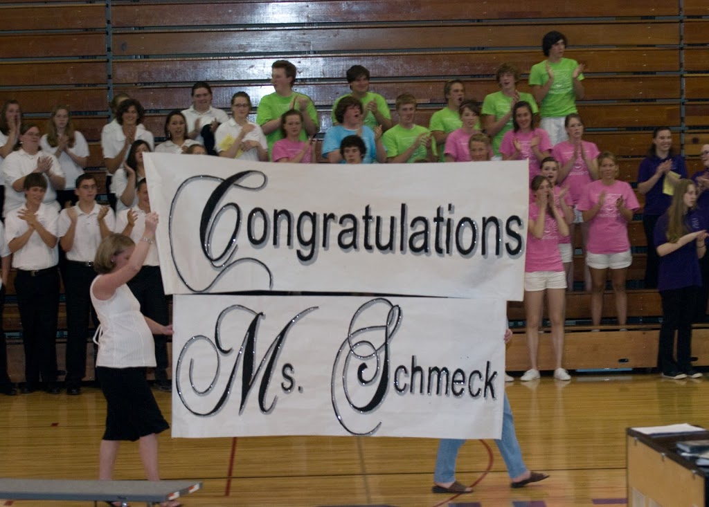 Spring Concert and Ms. Schmeck