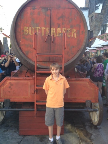 Drunk on Butterbeer!