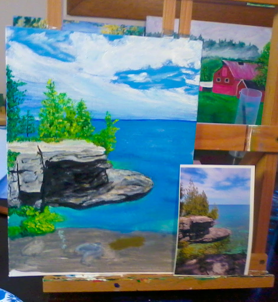 Cave Point Revisited – By Brush
