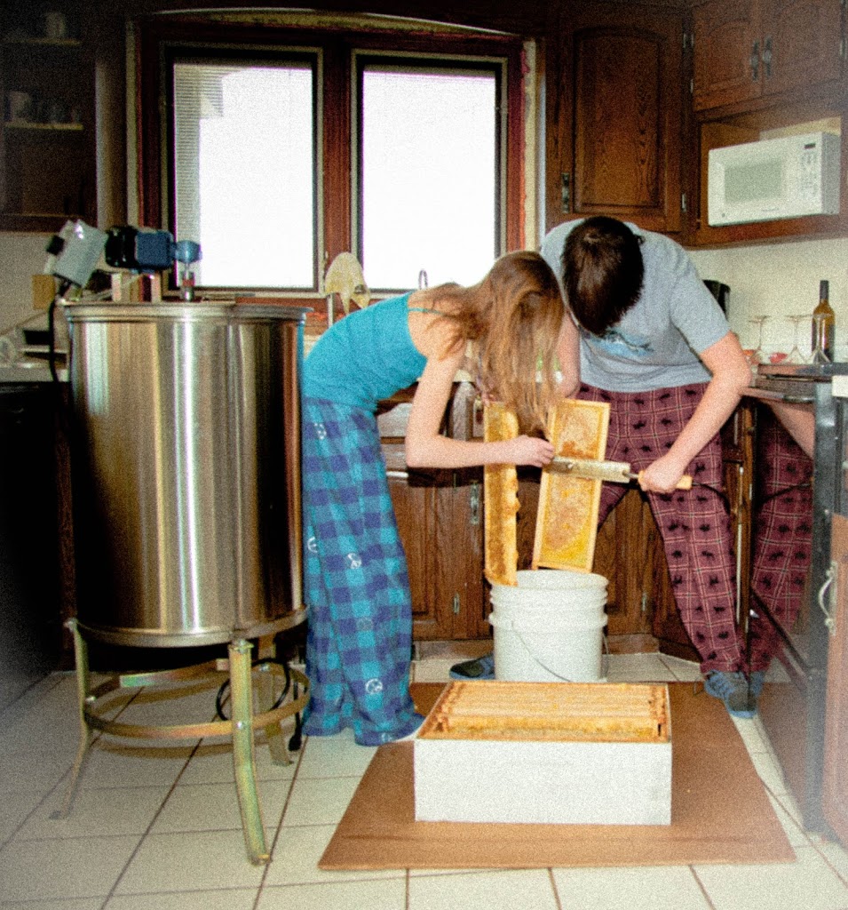Honey Extraction Pajama Party