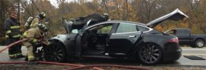 Model S Fire