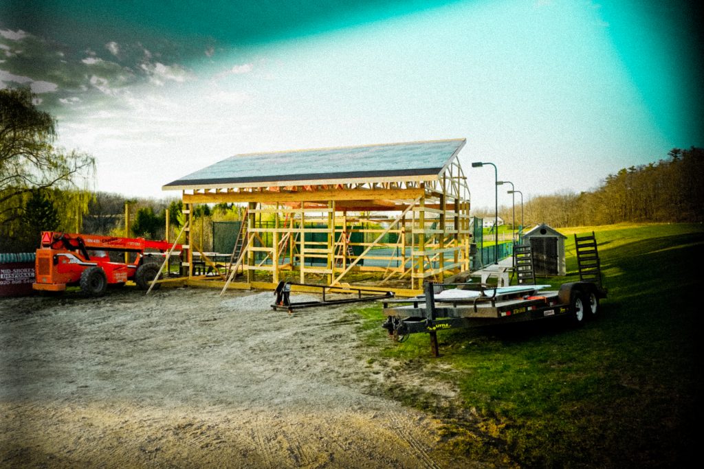 The pole shed