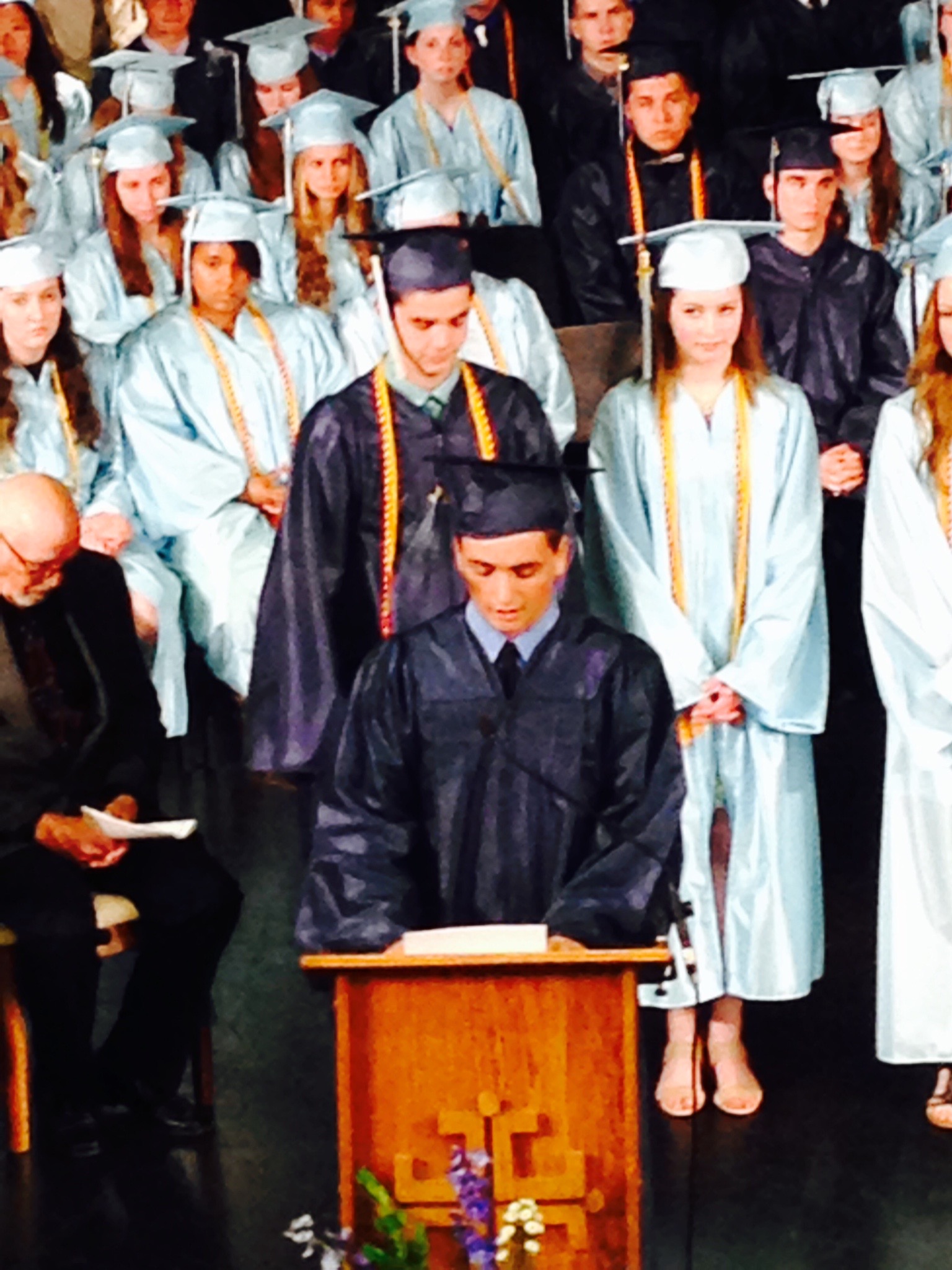 Congratulations to Lukas Peterson!  Class of 2015!