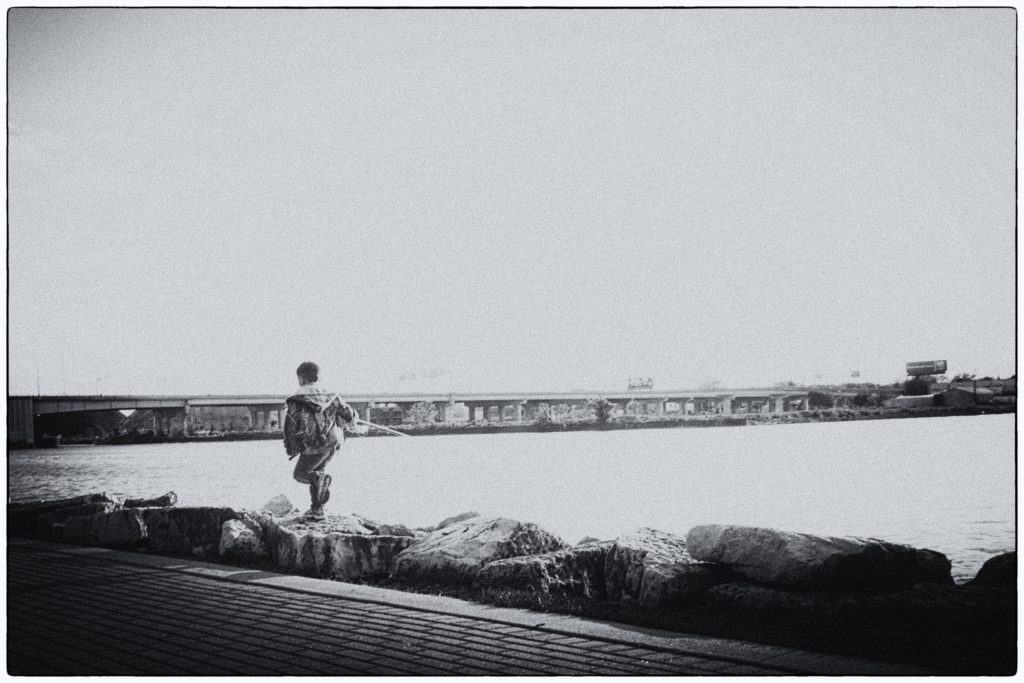 Boy Fishing the Fox River