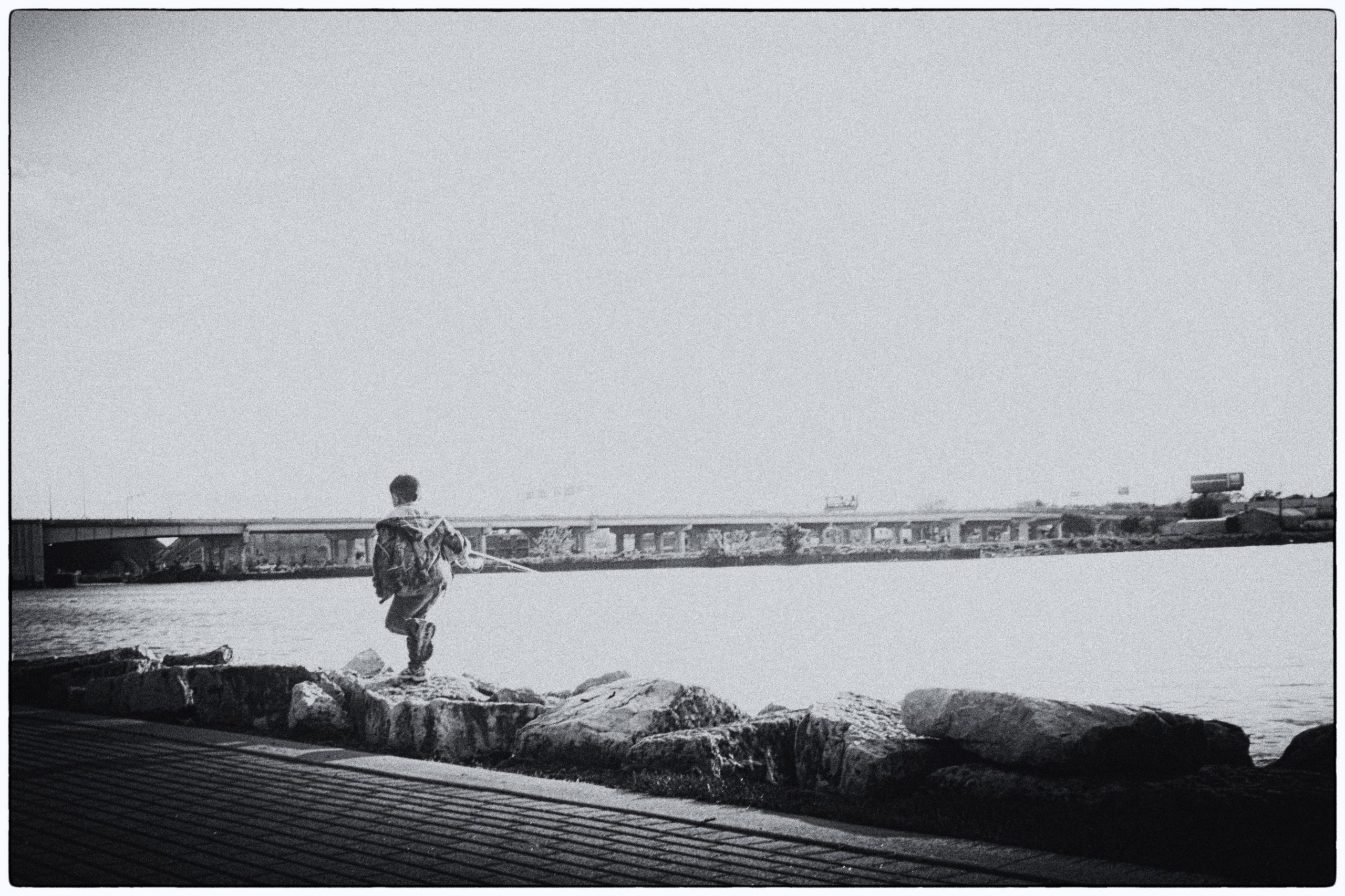 Boy Fishing the Fox River