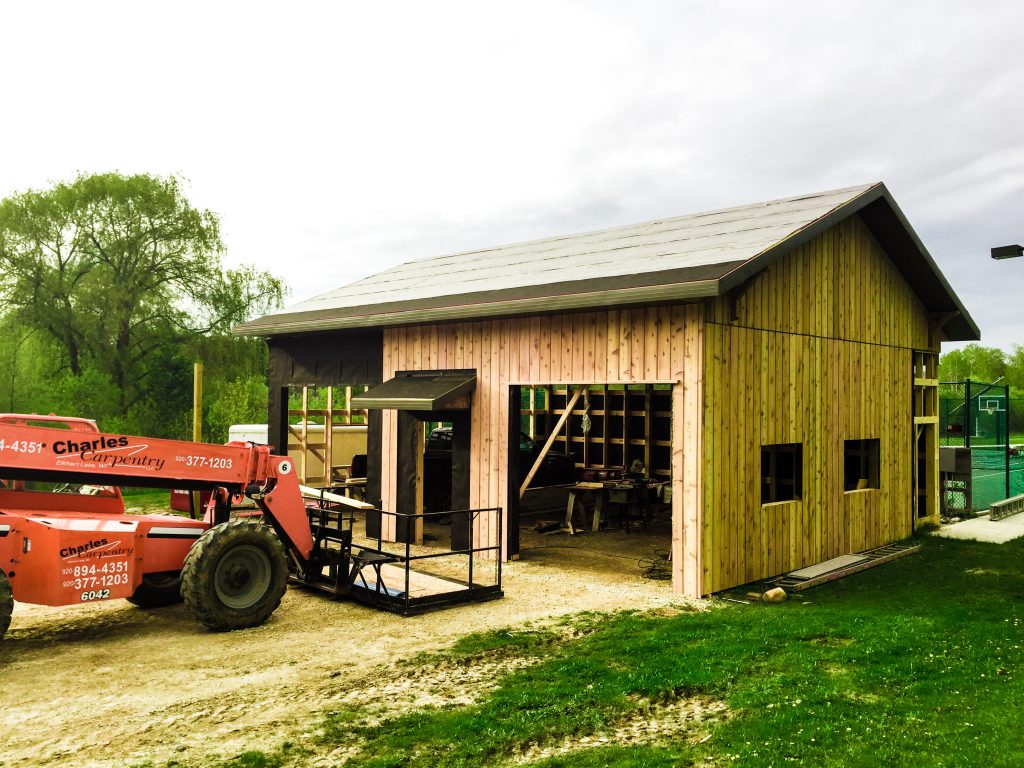 Progression with the pole shed continues
