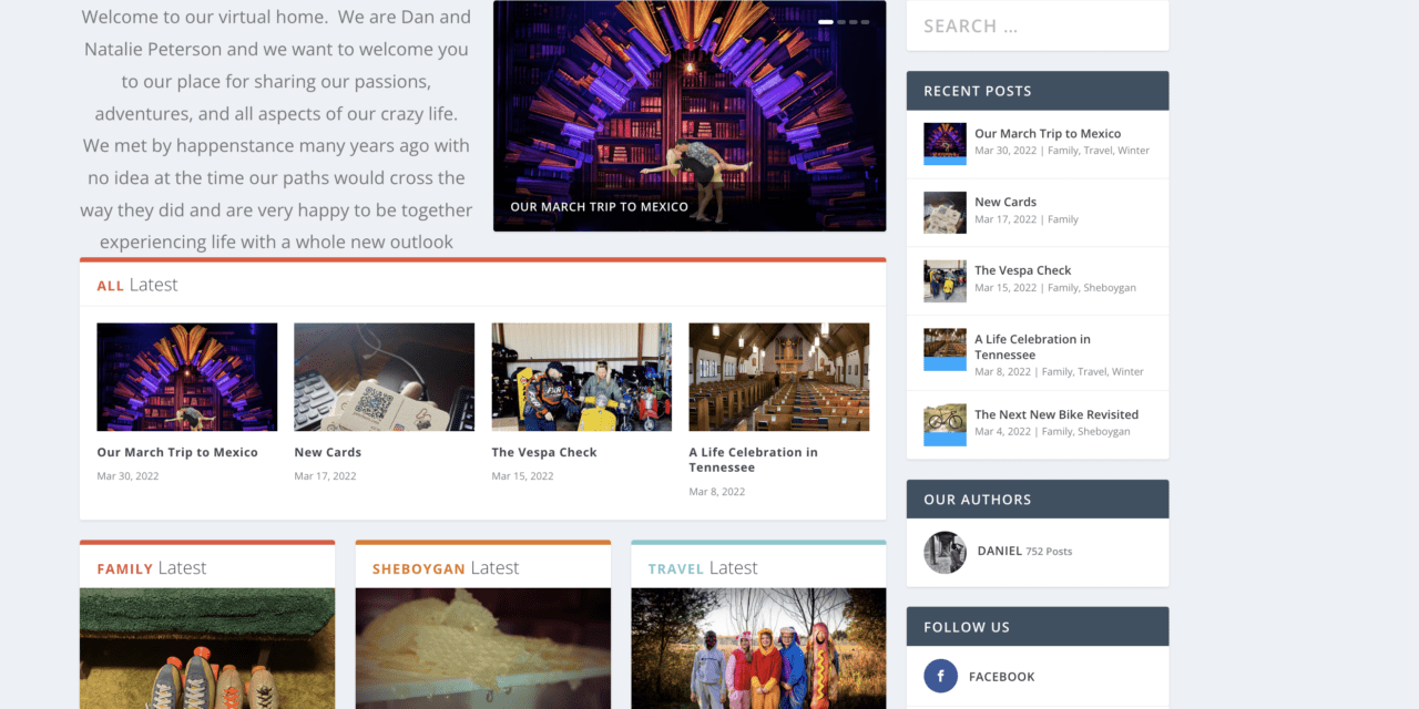A New Look for the Site