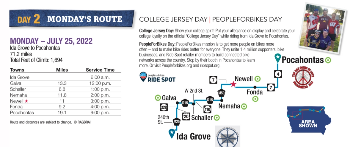 RAGBRAI XLIX DAY TWO
