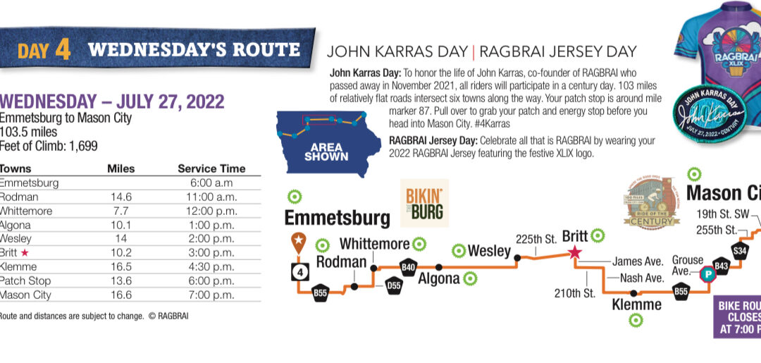 RAGBRAI XLIX – DAY FOUR