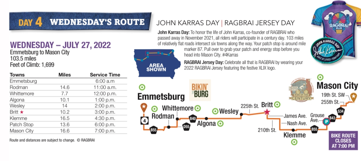 RAGBRAI XLIX – DAY FOUR