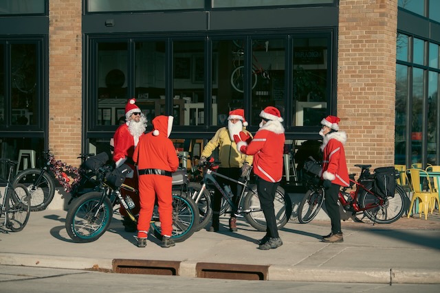 Santa Critical Mass Rampage